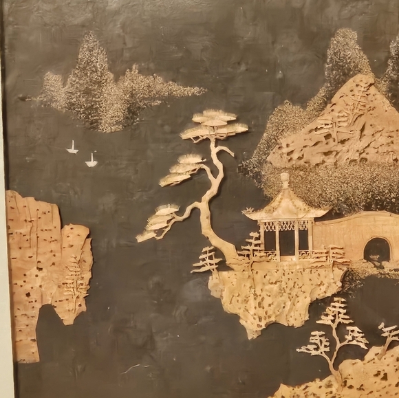 FUZHOU CORK PICTURES SET OF 2 - Picture 5 of 7